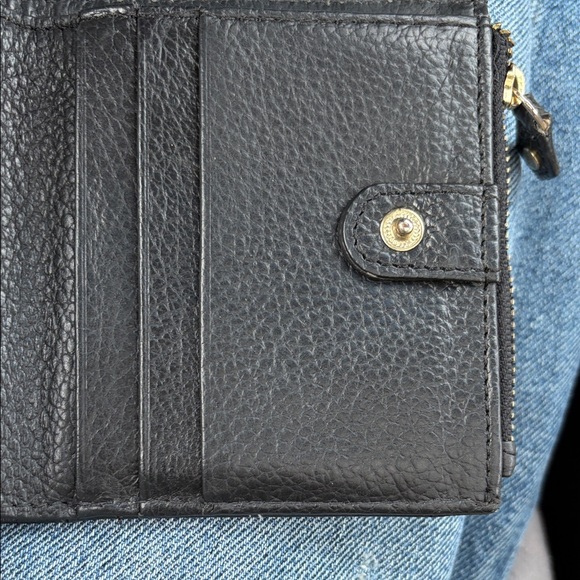 Lodis Pebbled Black Leather Wallet - Picture 4 of 7